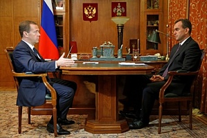 Дмитрий Медведев обсудил с Вениамином Кондратьевым перспективы развития села
