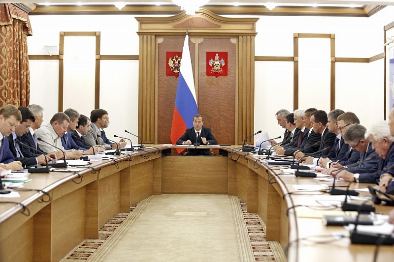 В Краснодаре проходит заседание Правительственной комиссии по импортозамещению под председательством Медведева- ФОТО