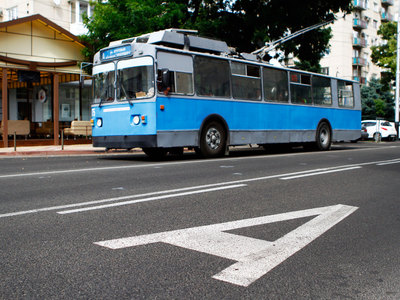 В Краснодаре на предстоящие выходные временно закроют движение троллейбусных маршрутов по путепроводам на улице Северной