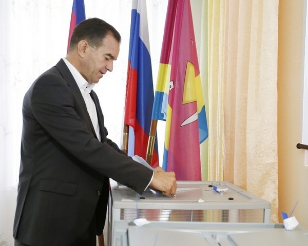 Вениамин Кондратьев с огромным преимуществом побеждает на выборах на должность губернатора Кубани