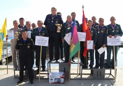 Команда Краснодарского края - победитель водно-моторных соревнований