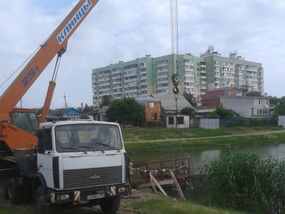 В Краснодаре завершён ремонт гидрозатвора на Карасунских прудах