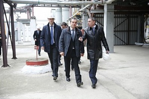 Губернатор Кубани оценил реализацию инвестпроекта модернизации Афипского НПЗ/ФОТО/
