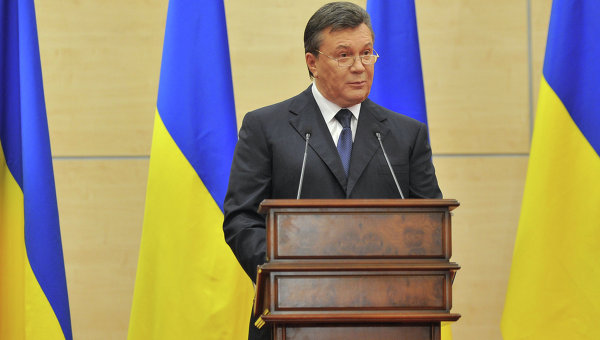 Свергнутый украинский президент Янукович может вернуться в политику