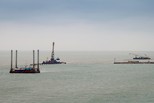 Плавание всех судов и кораблей запретят в районе строительства Керченского моста/ФОТО/