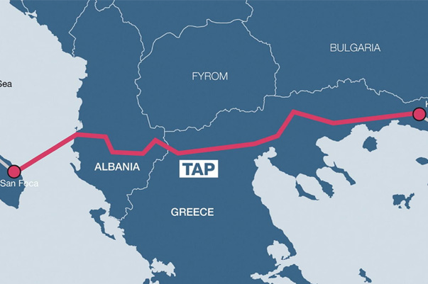 В строительство Трансадриатического газопровода будет вложено €5,6 млрд