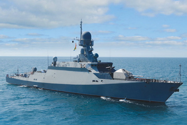 Черноморский флот усилен малыми ракетными кораблями «Серпухов» и «Зеленый Дол»