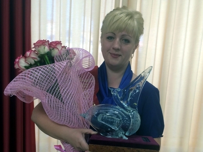 Преподаватель истории школы № 35 Инна Тихонова стала Учителем года города Краснодара-2016