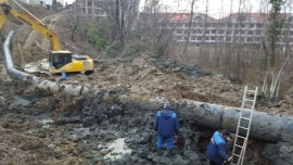 Ликвидирована очередная авария на водопроводе в Сочи, началось заполнение водой