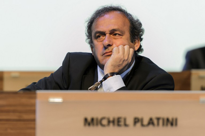 Платини покинул пост главы УЕФА