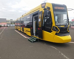 Трамвай «Метелица», созданный по швейцарской технологии, выйдет на маршрут в Краснодаре 1 июля