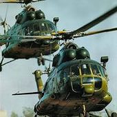 Экипажи ударных вертолетов учатся в горах выполнять учебно-боевые задачи