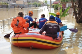 В Сочи привлечено почти 2000 спасателей для ликвидации последствий дождевого паводка