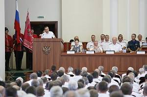 В Краснодаре прошел Совет атаманов Кубанского казачьего войска