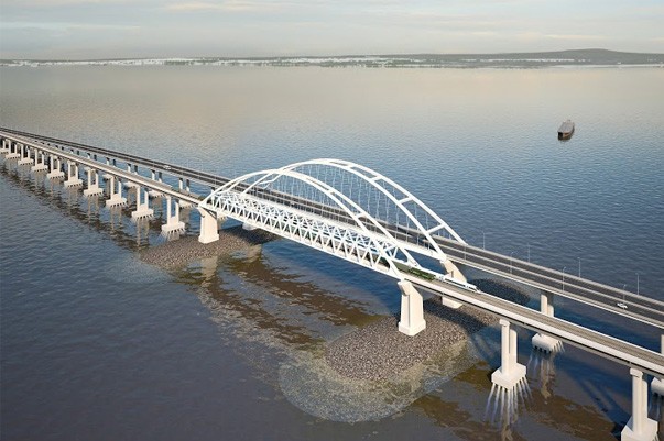 Движение автомобилей по мосту в Крым откроется в декабре 2018 года