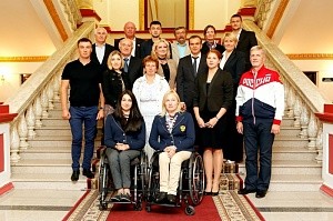 В Краснодаре губернатор встретился с кубанскими паралимпийцами