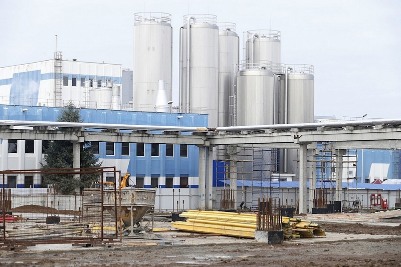 Завод по производству детского питания начали строить на Кубани