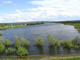 В Краснодарском крае река Пшиш наступает на Белореченский район