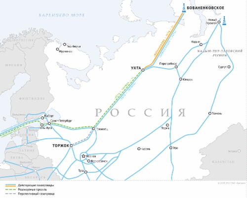 Газпром увеличивает добычные мощности