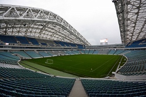 Губернатор проинспектировал ход реконструкции стадиона «Фишт» в Сочи