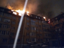 Пострадавшим в результате пожара в «Музыкальном микрорайоне» Краснодара будет оказана вся необходимая помощь