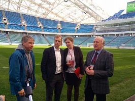 Николай Долуда: работы по реконструкции стадиона «Фишт» завершены