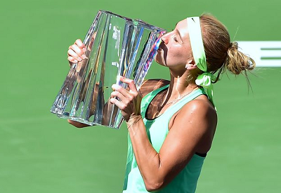 Теннисистка из Сочи Елена Веснина выиграла турнир BNP Paribas Open в Индиан-Уэллсе (США)