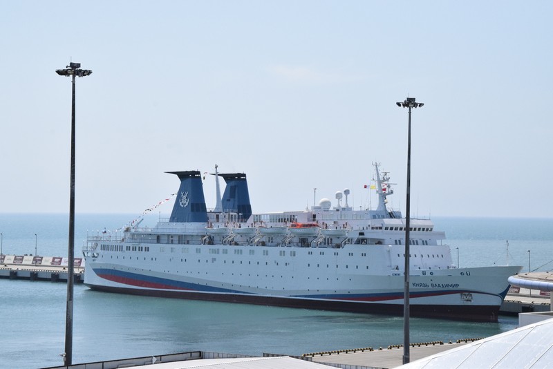 Круизное судно «Князь Владимир» пришвартовалось в порту Сочи
