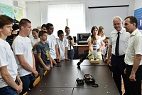 Вениамин Кондратьев посетил центр молодежного инновационного творчества в Курганинске