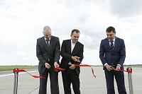Губернатор принял участие в открытии новой взлетно-посадочной полосы в аэропорту КраснодараОБНОВЛЕНО