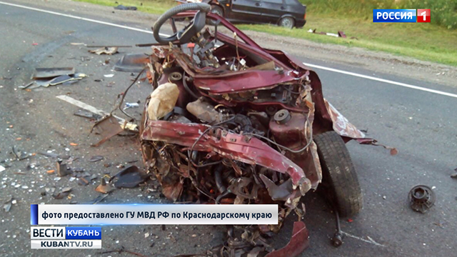 В результате ДТП в Павловском районе Краснодарского края погибли 5 человек