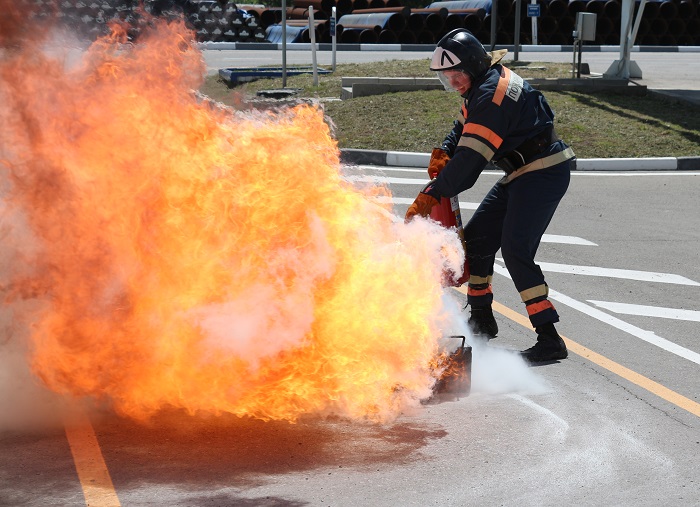 Команда Тихорецкого районного управления магистральных нефтепроводов завоевала звание «Лучший расчет добровольной пожарной дружины»