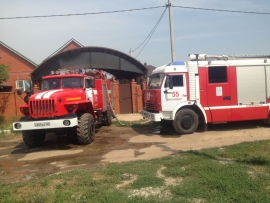 Взрыв газа в пос. Новознаменский под Краснодаром снес частный дом